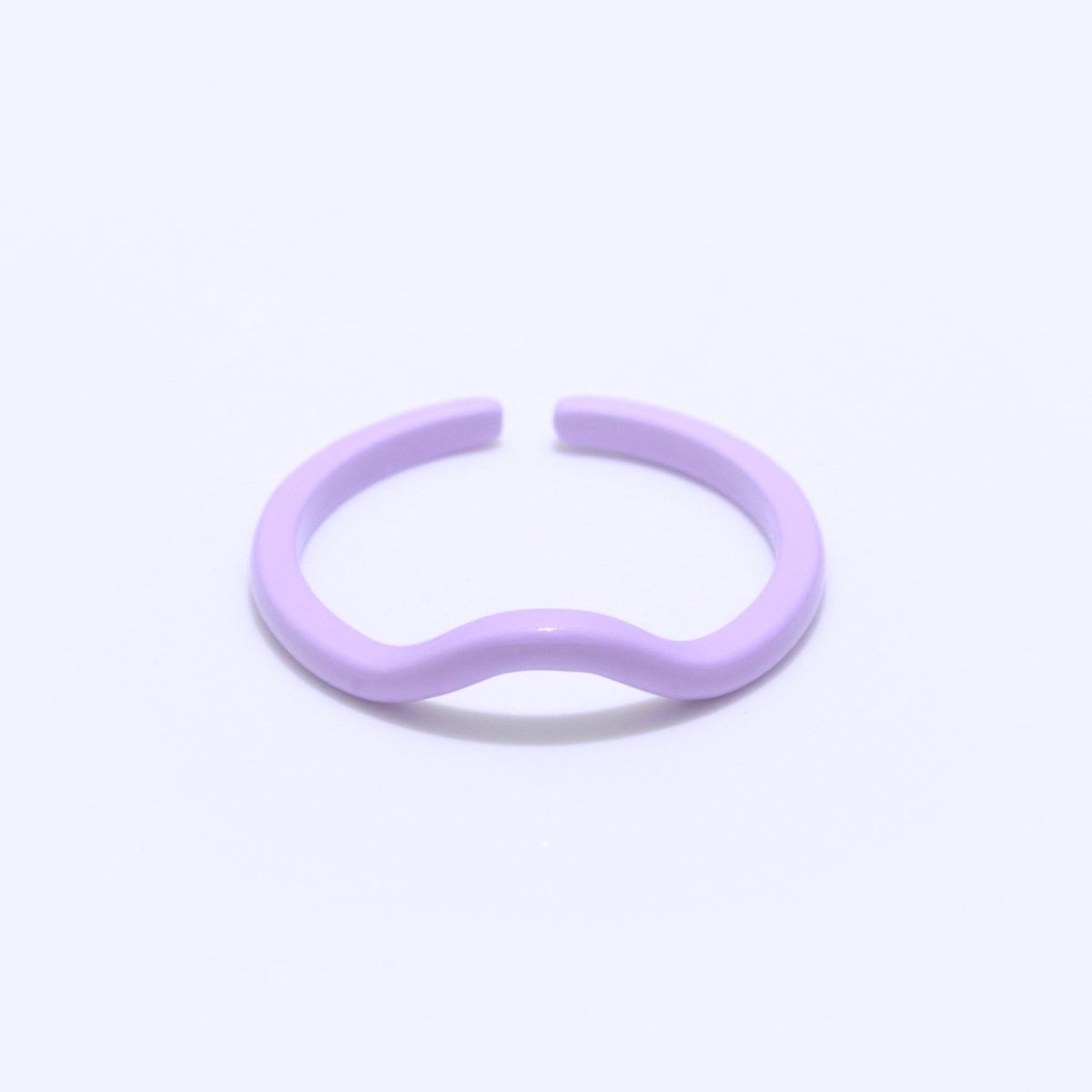 Dainty Acrylic Ring Set - Fashion Resin Acrylic Ring set - Funky Rings - Gift for Her Everyday Y2K Jewelry