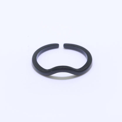 Dainty Acrylic Ring Set - Fashion Resin Acrylic Ring set - Funky Rings - Gift for Her Everyday Y2K Jewelry