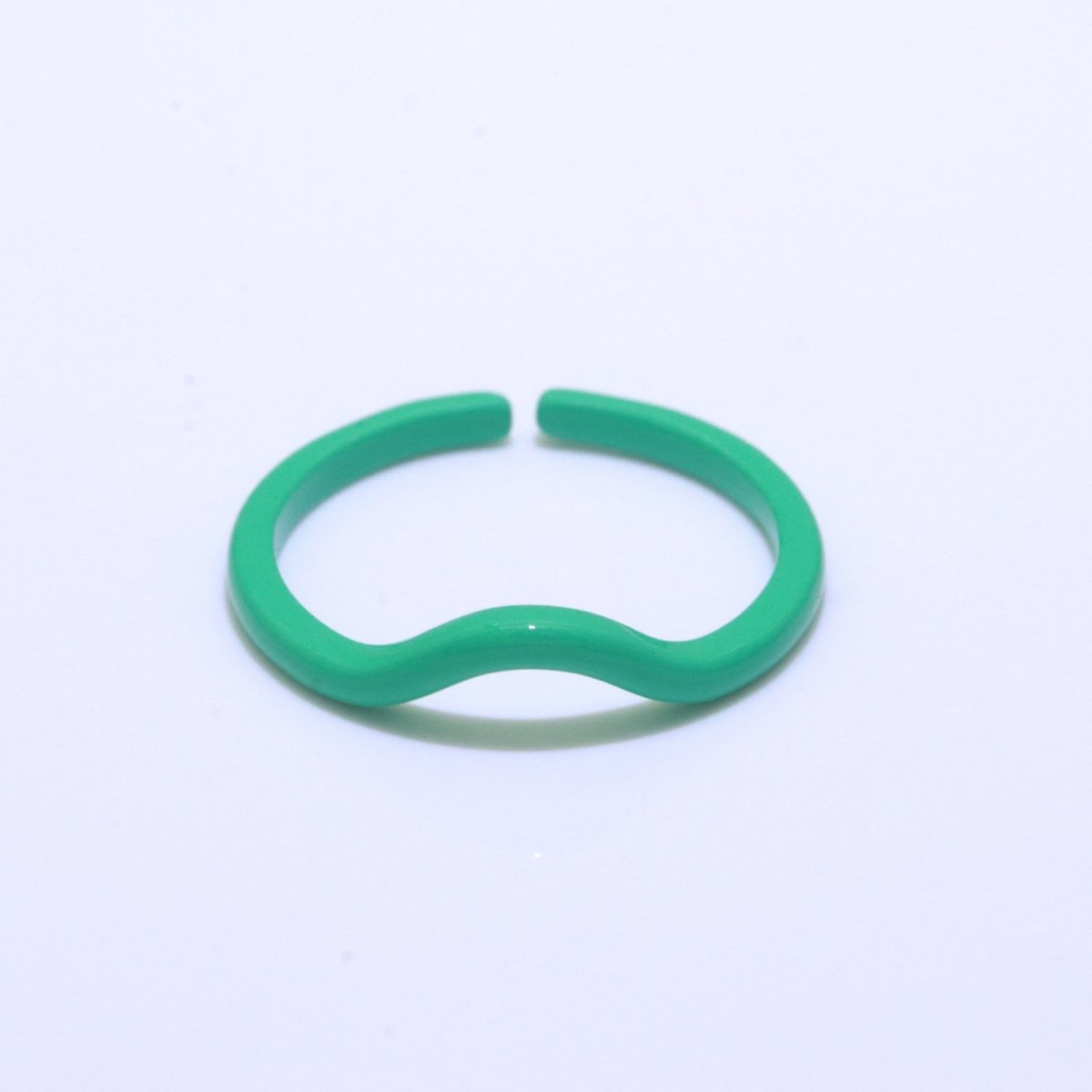 Dainty Acrylic Ring Set - Fashion Resin Acrylic Ring set - Funky Rings - Gift for Her Everyday Y2K Jewelry