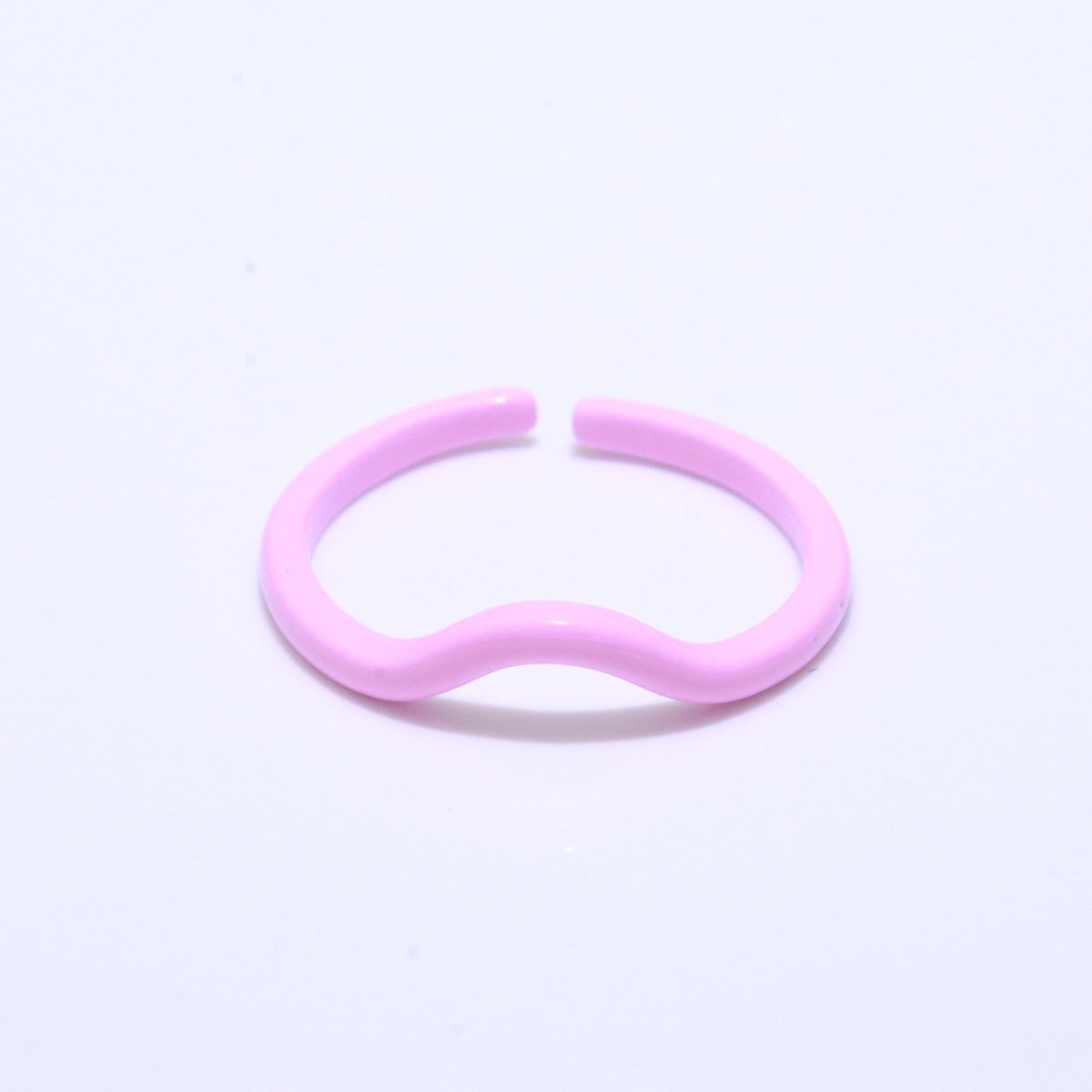 Dainty Acrylic Ring Set - Fashion Resin Acrylic Ring set - Funky Rings - Gift for Her Everyday Y2K Jewelry