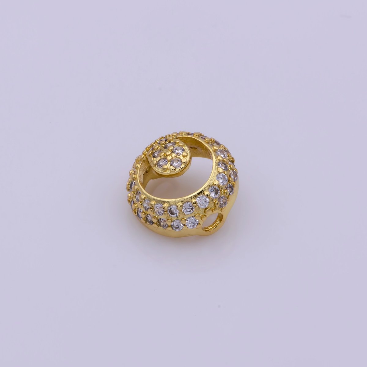 Dainty Bead Hollow Spacer Design Heart Hamsa Hand Moon Star for Bracelet ComponentY-383 Y-389 Y-407 Y-416Y-417
