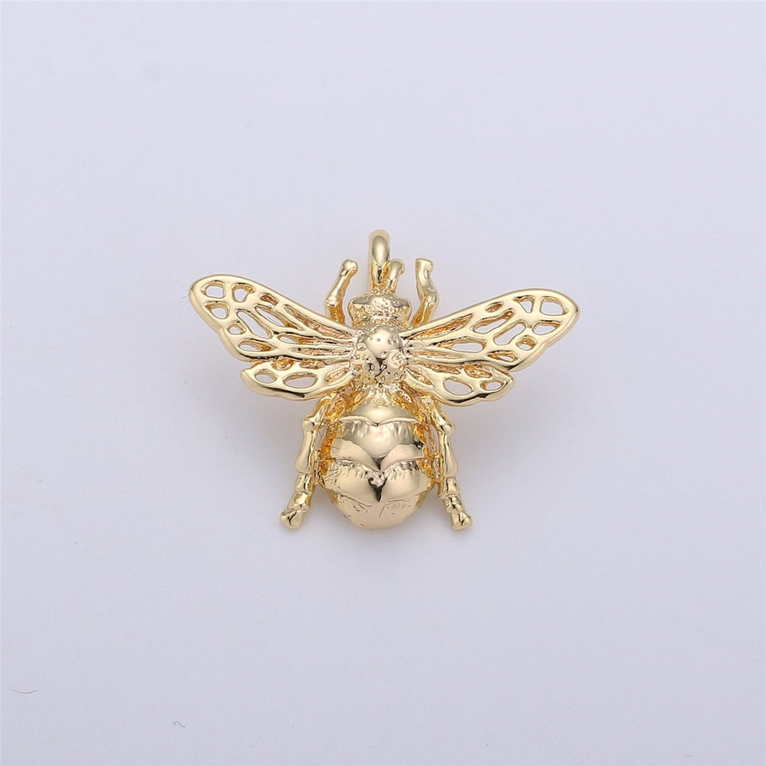 Dainty Bee Charms Gold Filled Insect Charm for Necklace Bracelet | C-654, D-168