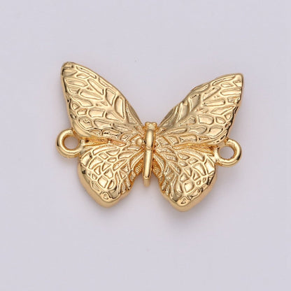 Dainty Gold Filled Butterfly Connectors  F-404-F-406