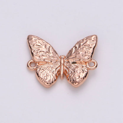 Dainty Gold Filled Butterfly Connectors  F-404-F-406
