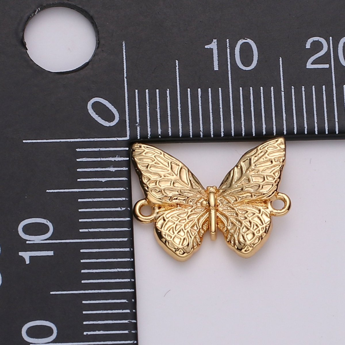 Dainty Gold Filled Butterfly Connectors  F-404-F-406