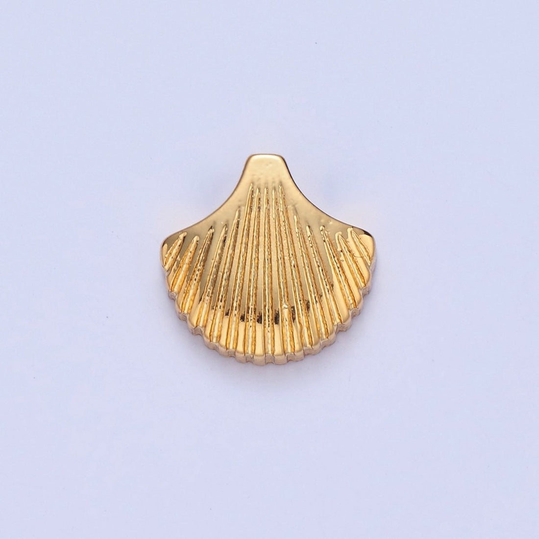 Dainty Gold Filled Clam Shell Bead Spacer for Bracelet W-854