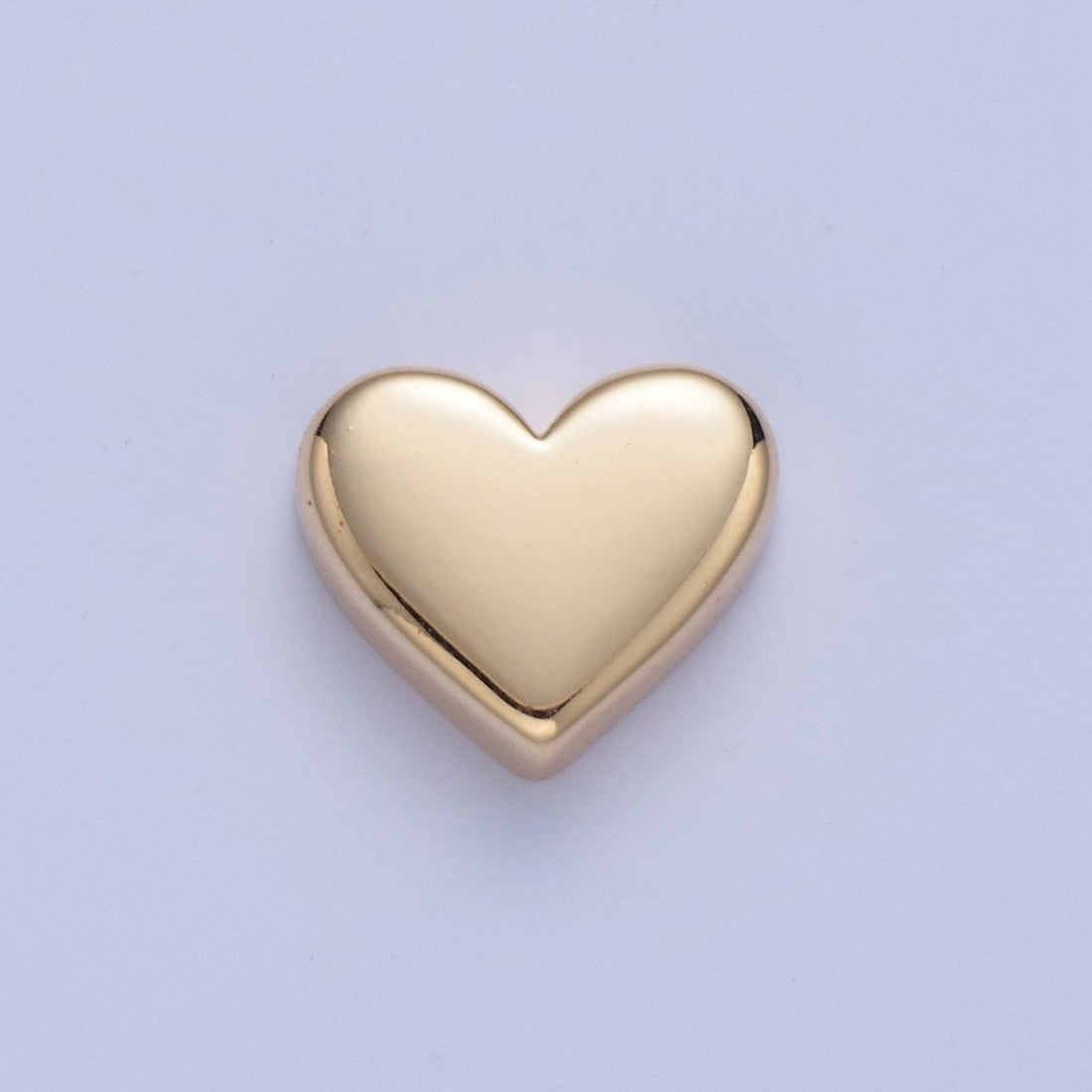 Dainty Gold Filled Heart Bead Spacer for Bracelet Necklace W-852
