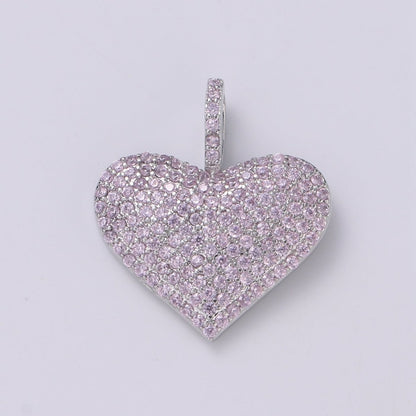 Dainty Gold Filled Heart Charms H-462 H-486 H-488