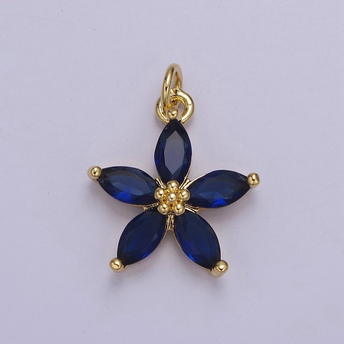 Dainty Gold Five Petal Flower Pendant, Flower Charm, Gold Flower Charm, Earring Bracelet Necklace Making Finding E-448 E-456 E-463 E-466 E-469 E-491 E-510 E-513 E-514 E-549