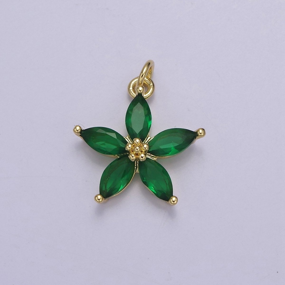 Dainty Gold Five Petal Flower Pendant, Flower Charm, Gold Flower Charm, Earring Bracelet Necklace Making Finding E-448 E-456 E-463 E-466 E-469 E-491 E-510 E-513 E-514 E-549