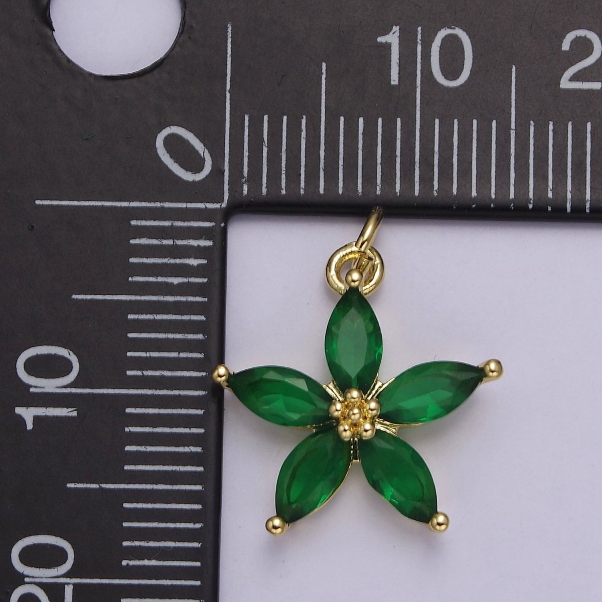 Dainty Gold Five Petal Flower Pendant, Flower Charm, Gold Flower Charm, Earring Bracelet Necklace Making Finding E-448 E-456 E-463 E-466 E-469 E-491 E-510 E-513 E-514 E-549