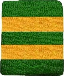Dale Green &amp; Gold Terry Halloween Cosplay Costume Wristband (1 Wristband)