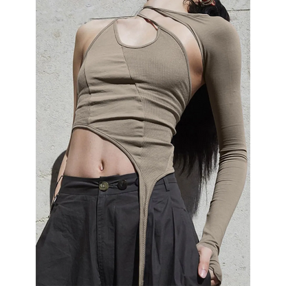 One Piece Crop Top