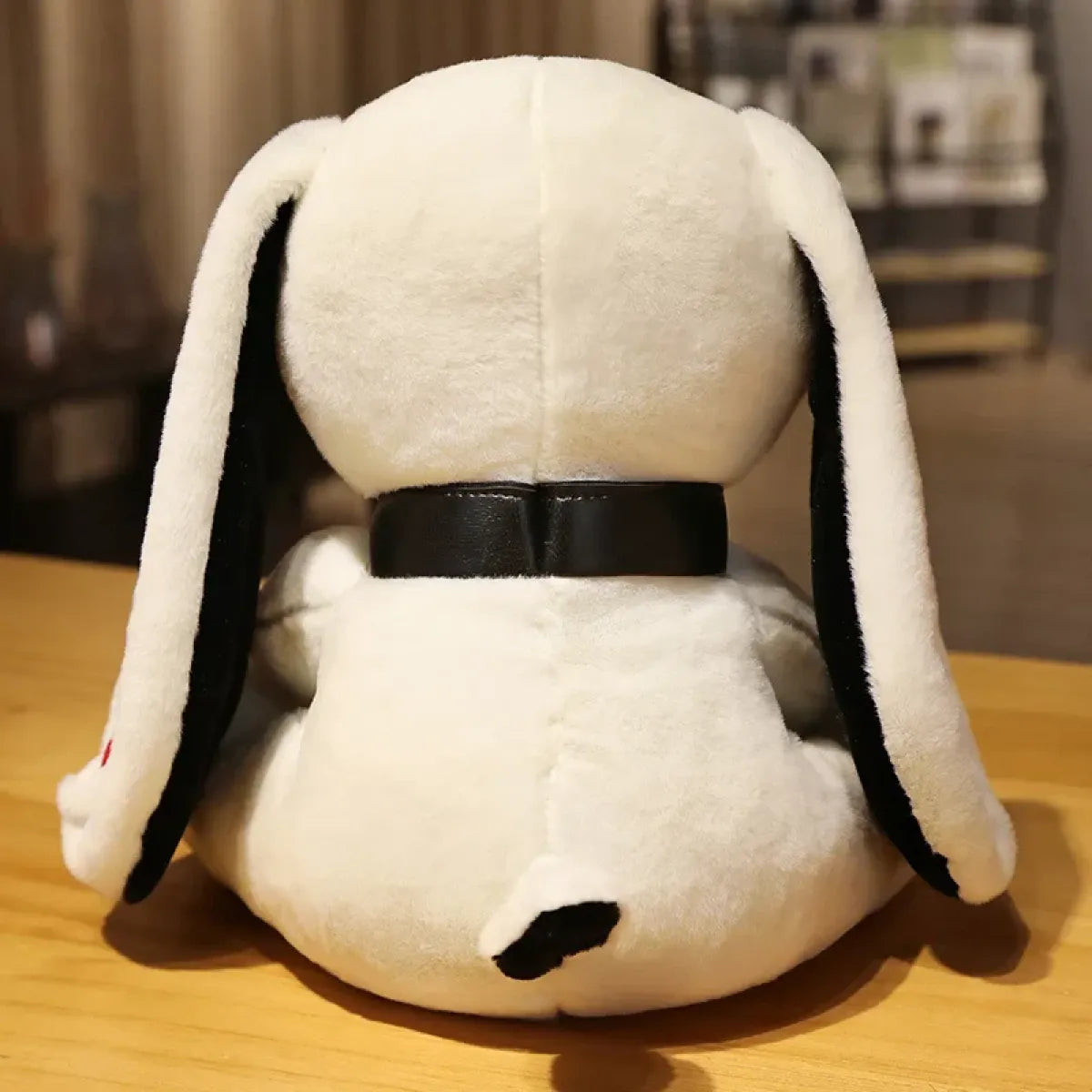 Dark Series Plush Bunny Toy - Gothic Rock Style Easter Rabbit Plushie