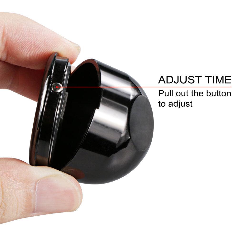 Dashboard Car Clock Air Clip Interior Car Accessories Car Dashboard Clock Cars Air Vent Clip Quartz Clocks Mini Luminous Quartz Analog Watch Universal Pocket Stick On Clock Perfect Decoration for Boats Bikes Auto Home Decoration