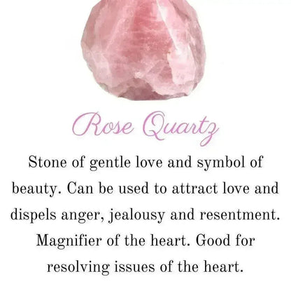 Rose Quartz &amp; Crystal Quartz Stretch Bracelet! Genuine Gemstones!