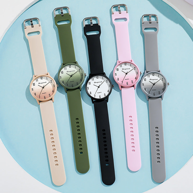 Casual Simple Jelly Color Women&