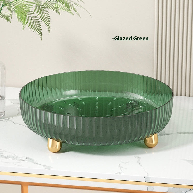 Plastic Cosmetics Rotating Storage Box