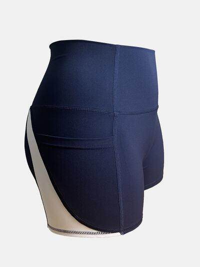 High Waist Active Shorts for Women with Stretch Comfort