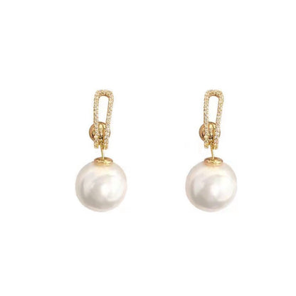 Multiple Ways To Wear Pearl Earrings Eardrops Women&