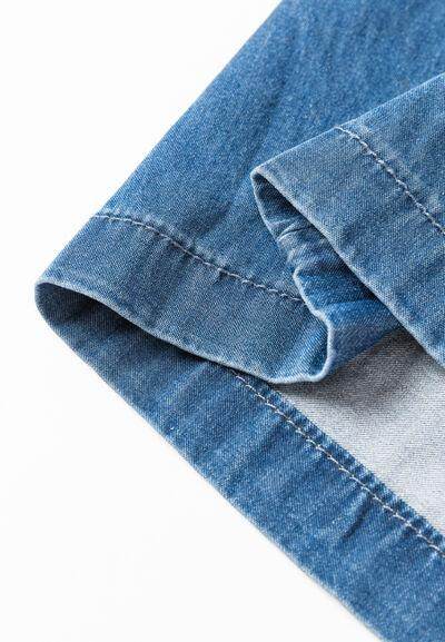 Smocked Wide Leg Jeans for Effortless Style and Comfort