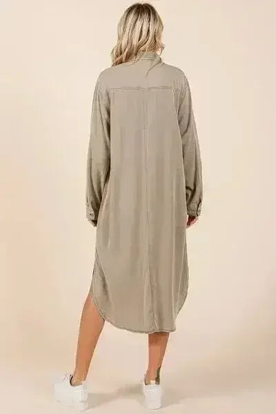 Classic Button Down Shirt Dress – Timeless &amp; Versatile | Femstylo