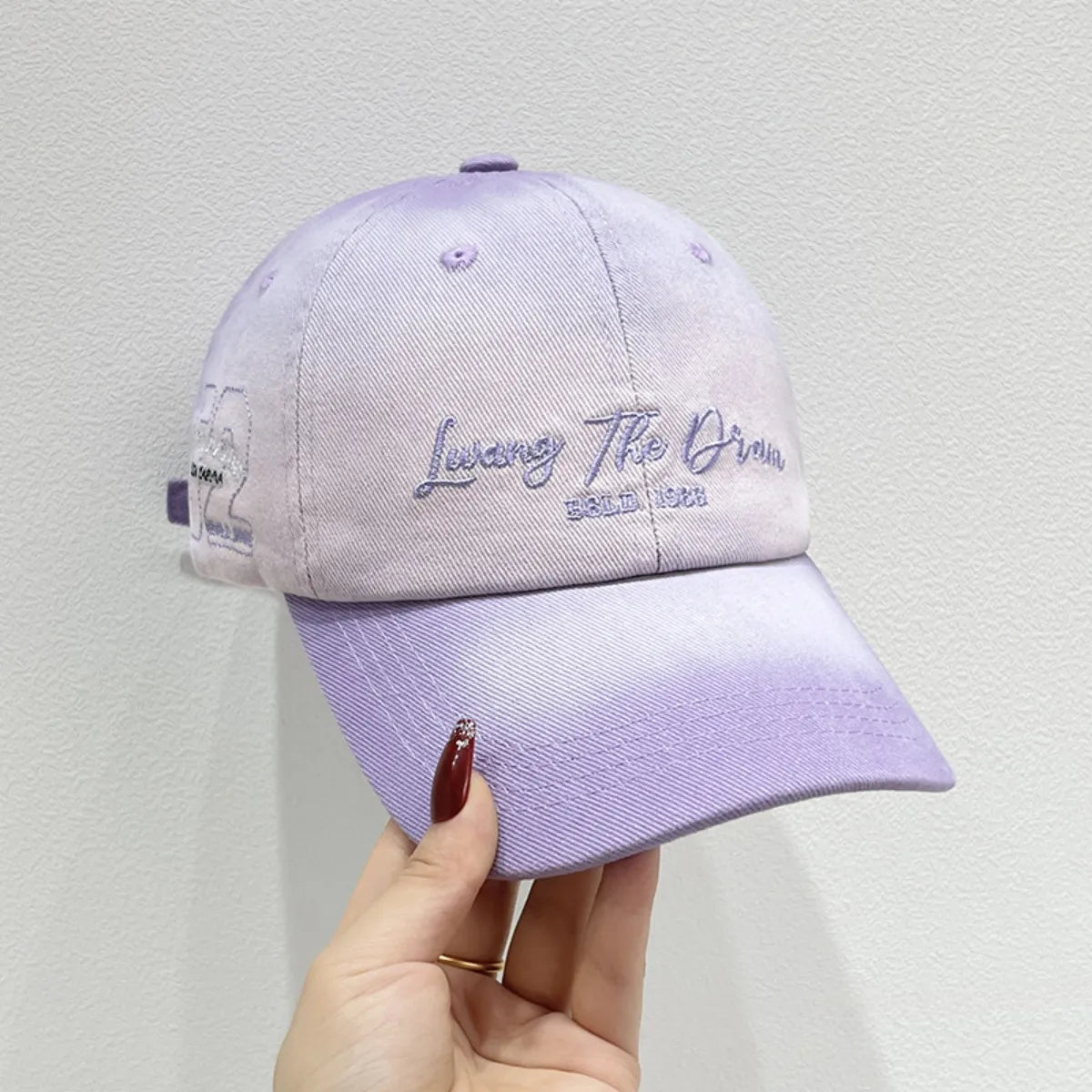 Embroidered Adjustable Cotton Baseball Cap