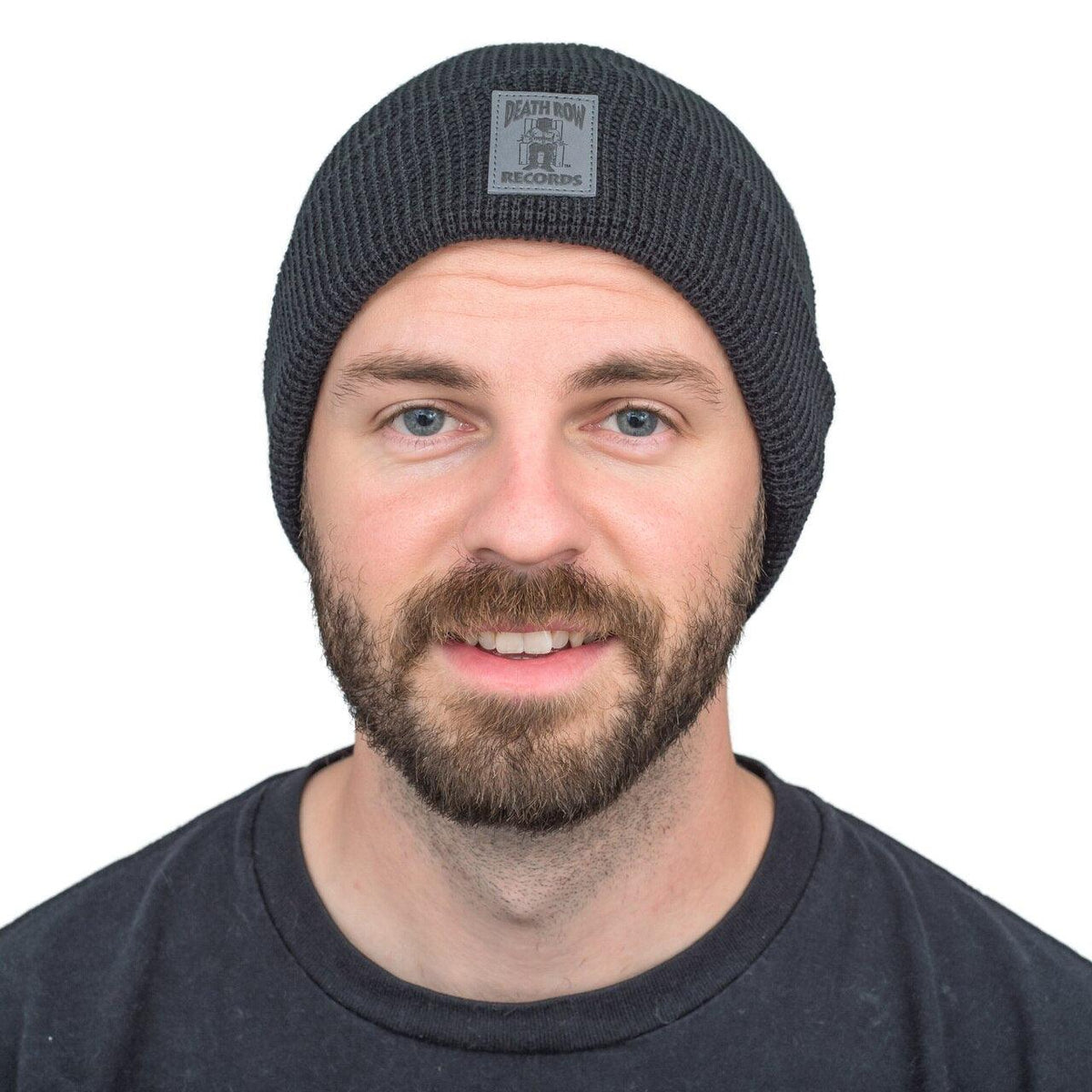 Death Row Records Adult Unisex Black Beanie Hat