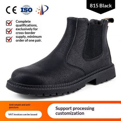 Wear-resistant And Non-slip Work Shoes Men