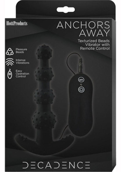 Decadence Anchors Away Silicone Vibrating Butt Plug