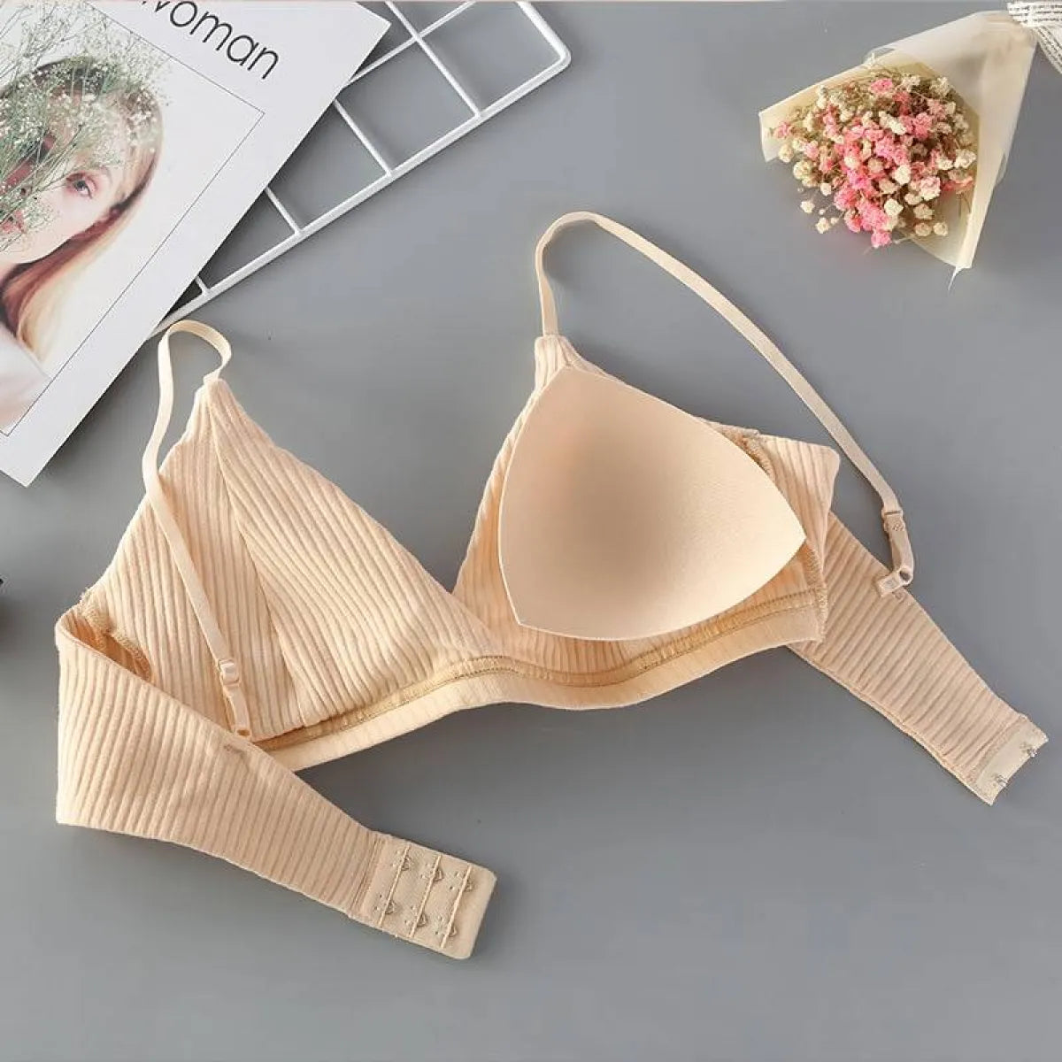 Sexy Deep V Bra