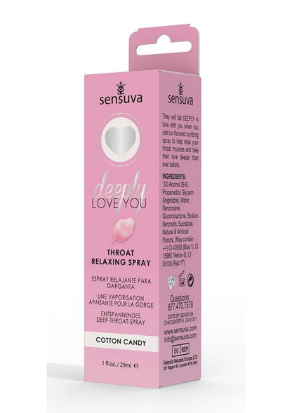 Deeply Love You Throat Relaxing Spray Cotton Candy Flavor