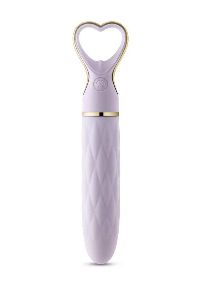 Délìce Heartthrob Rechargeable Silicone Vibrating Massager Lavender