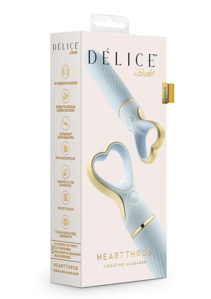 Délice Heartthrob Vibrating Massager 10 Vibration Modes And Waterproof