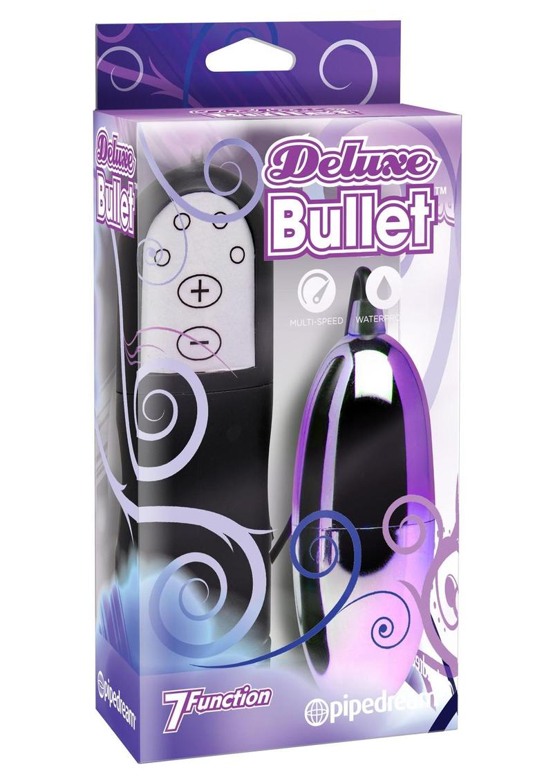 Deluxe Bullet Vibrators With Wired Remote Control