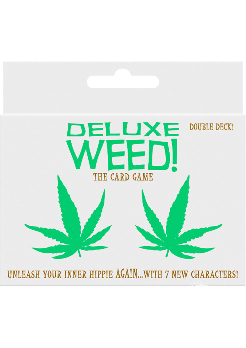 Deluxe Weed! Card Game Double Deck for Hippie Fun and Laughter