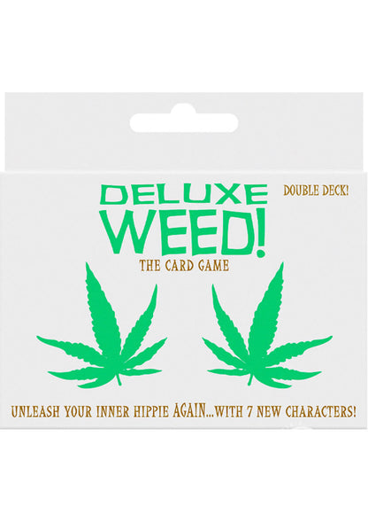 Deluxe Weed! Card Game Double Deck for Hippie Fun and Laughter