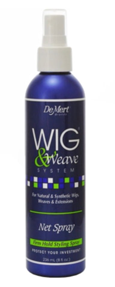 Demert Wig &amp; Weave Net Spray Hairspray for Wigs &amp; Weaves, 8 oz