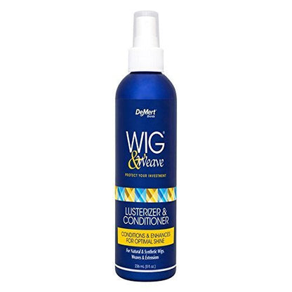 Demert Wig &amp; Weave Lusterizer &amp; Conditioner 8 oz Non Aerosol
