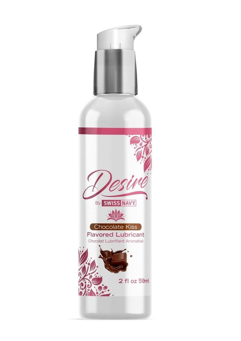 Desire by Swiss Navy Chocolate Kiss Flavored Lubricant