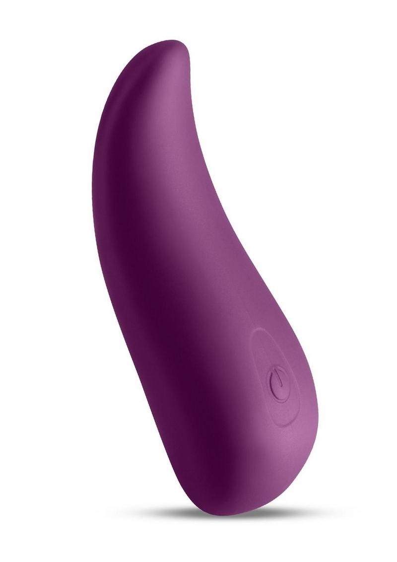 Desire Kama Rechargeable Silicone Vibrator Elegant Curved Design