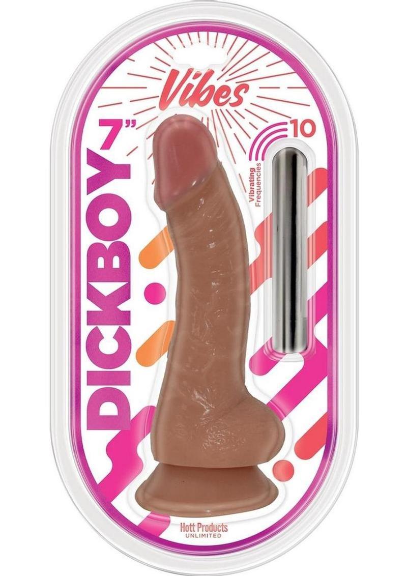 Dickboy Vibes Silicone Multi Speed Dildo