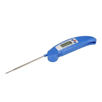 Digital Foldable Thermometer Food BBQ Meat Oven Instant Read Food Thermometer For Cooking Digital Kitchen Thermometer Probe With Backlight &amp; Reversible Display Cooking Thermometer For Folding Kitchen Thermometer For Cooking Water Oil Grill Tools