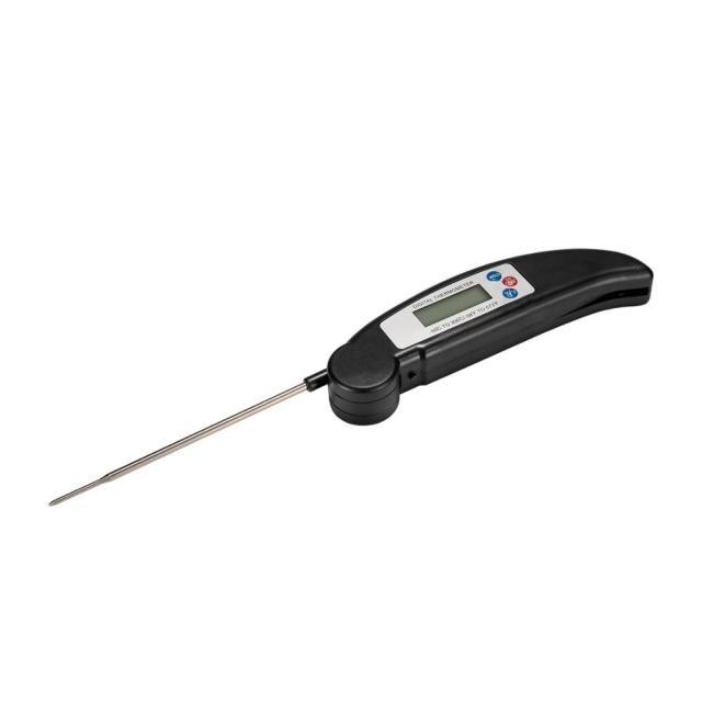 Digital Foldable Thermometer Food BBQ Meat Oven Instant Read Food Thermometer For Cooking Digital Kitchen Thermometer Probe With Backlight &amp; Reversible Display Cooking Thermometer For Folding Kitchen Thermometer For Cooking Water Oil Grill Tools