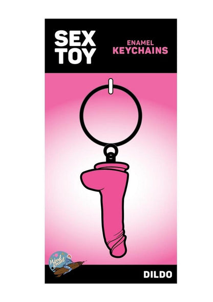 Pink Dildo Keychain