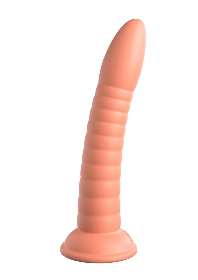 Dillio Platinum Wild Thing Ribbed Silicone Dildo