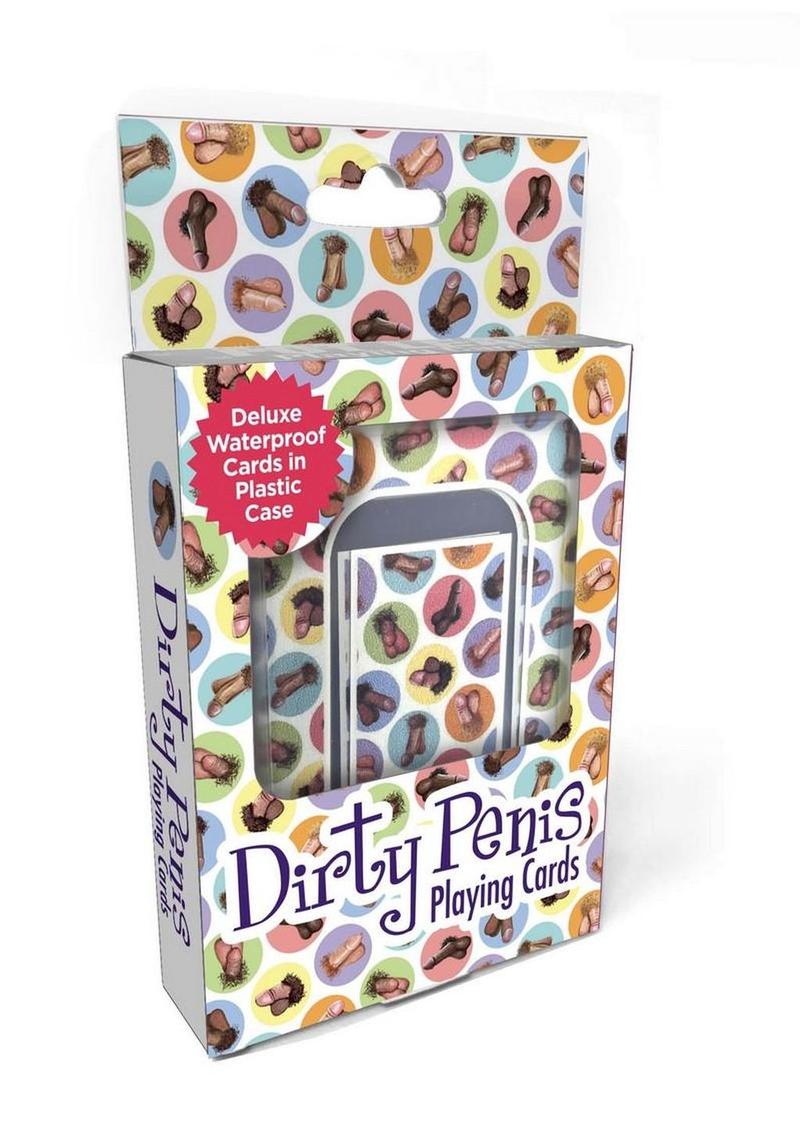Dirty Penis Waterproof Playing Cards Naughty Cards For Adults