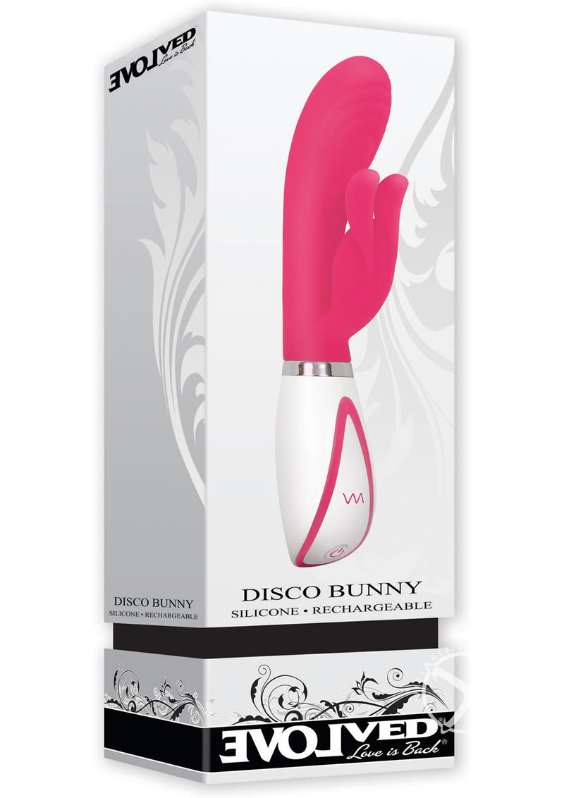 Disco Bunny Rechargeable Silicone Rabbit Vibrator