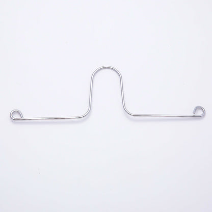 DIY Wire Rearview Mirror Car Charm Hanger Findings Hanging in Gold &amp; Silver | WA-04478 WA-04755