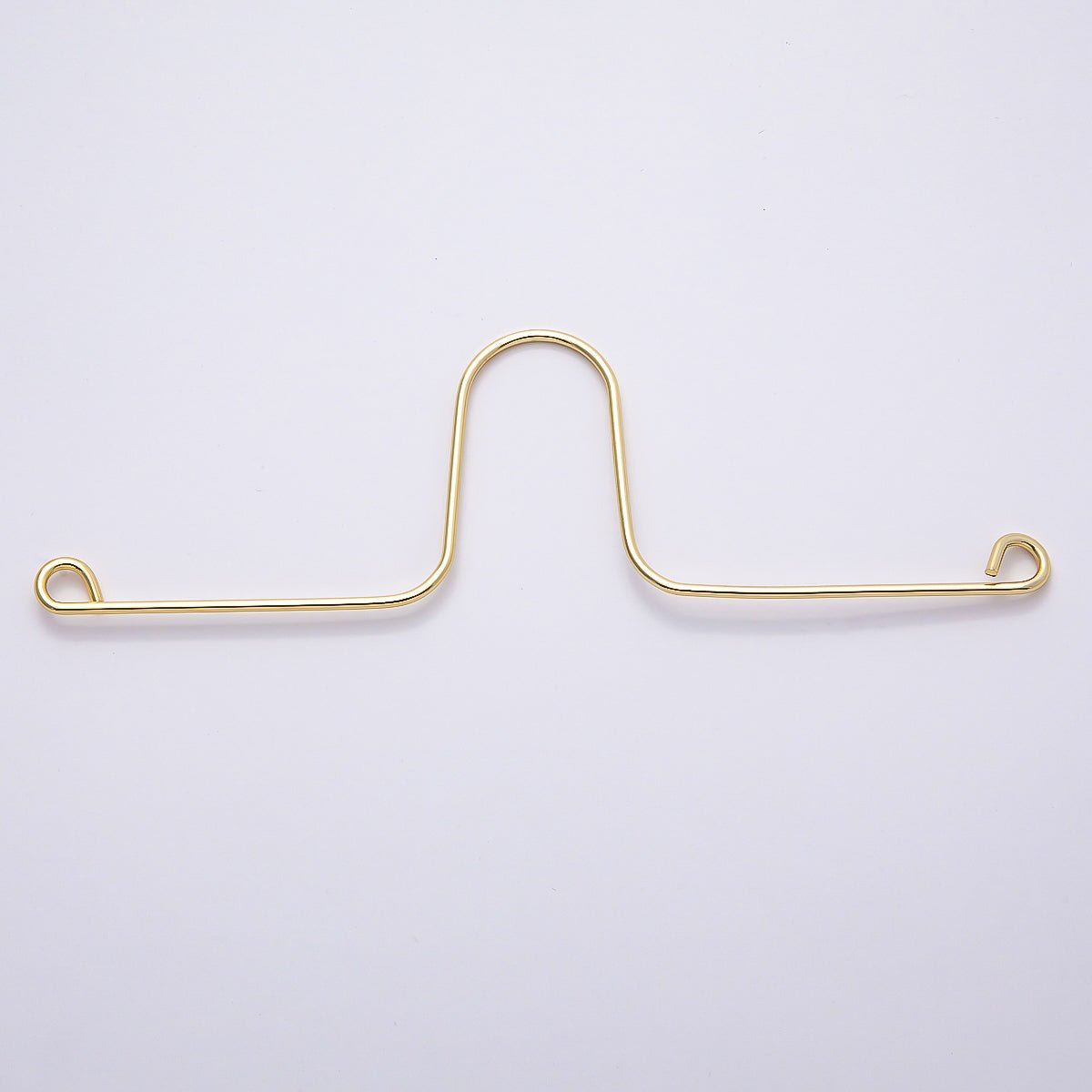 DIY Wire Rearview Mirror Car Charm Hanger Findings Hanging in Gold &amp; Silver | WA-04478 WA-04755
